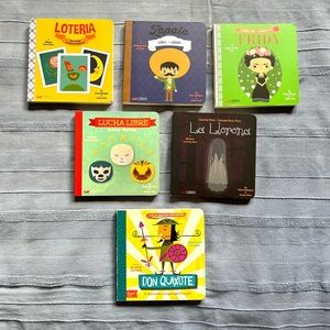 Lil Libros Bilingual board book set.